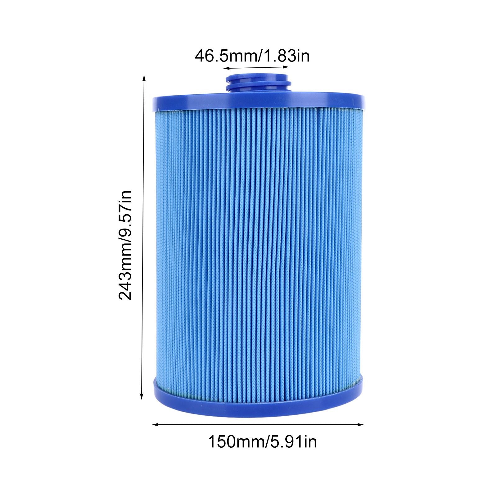 Male Thread G1 1/2 Pool Filter PP Children's SPA Filter Element Replacement for Pleatco PWW50L V1294-YM0523-3111220070311