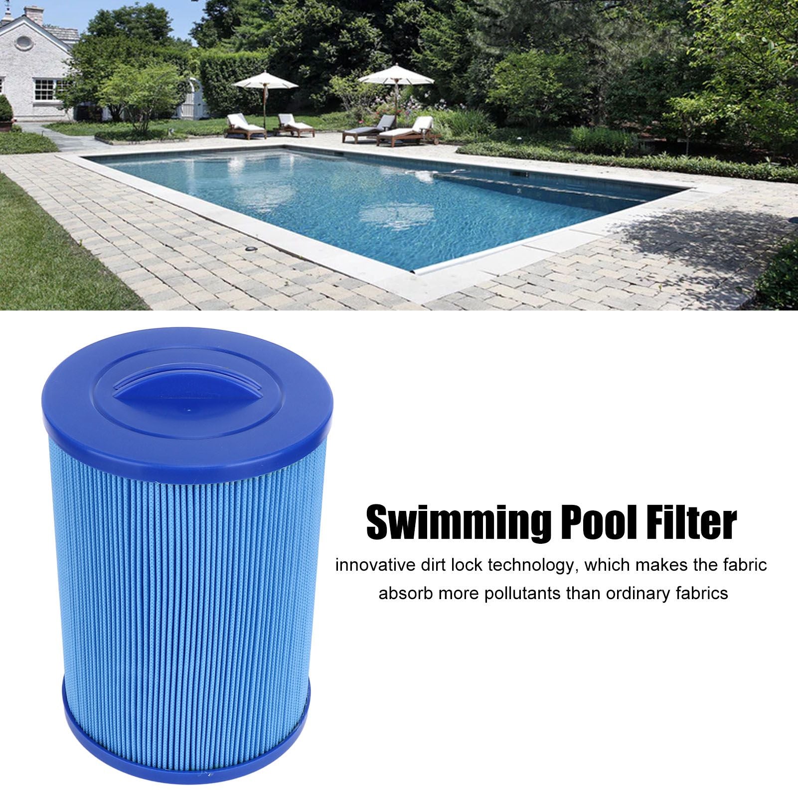 Male Thread G1 1/2 Pool Filter PP Children's SPA Filter Element Replacement for Pleatco PWW50L V1294-YM0523-3111220070311