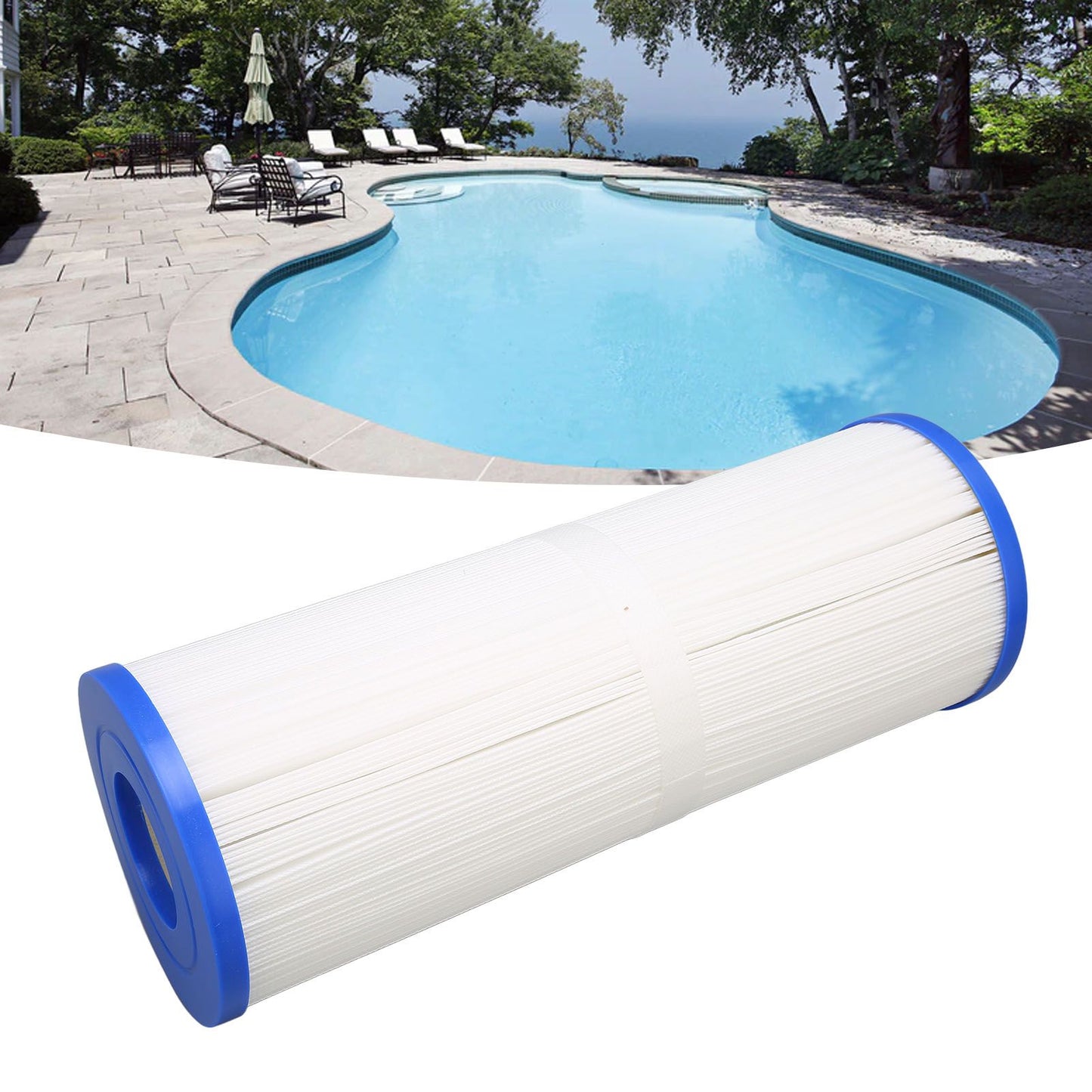 Swimming Pool Filter SPA Filter Element Replacement Children's Pool Filter for Pleatco PRB50 IN V1294-YM0523-3111220070411