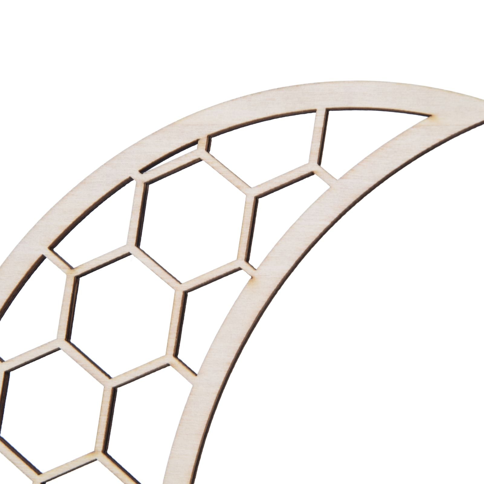 3 Pcs Vines Climbing Support Unique Design Composite Wood 30cm Flower Climbing Rack for Plant Modeling Moon V1294-YM0523-3111220072111
