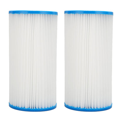 2Pcs Pool Filter Cartridge Filter Element Replacement for Hot Tubs Spas Children's Swimming Pools V1294-YM0523-3111220072211