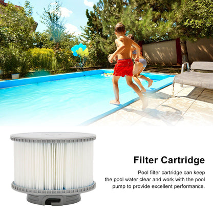 2Pcs Pool Filter Cartridge Filter Element Replacement for MSPA 2089 Winter Hot Tubs Spas Children's Swimming V1294-YM0523-3111220072511