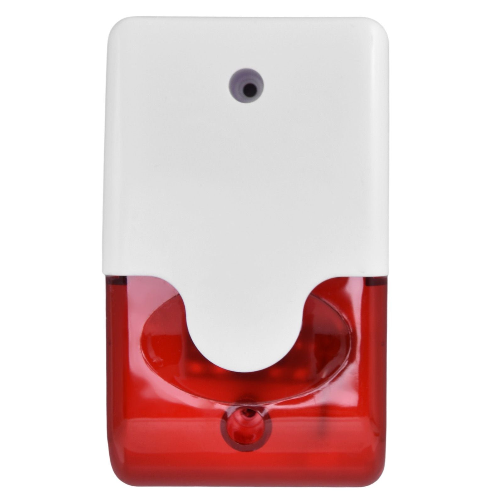 Mini Strobe Siren Wired Alarm Strobe Flashing Light Horn Flash Sound Siren for Home Security Alarm System V1294-YM0523-3111220072611