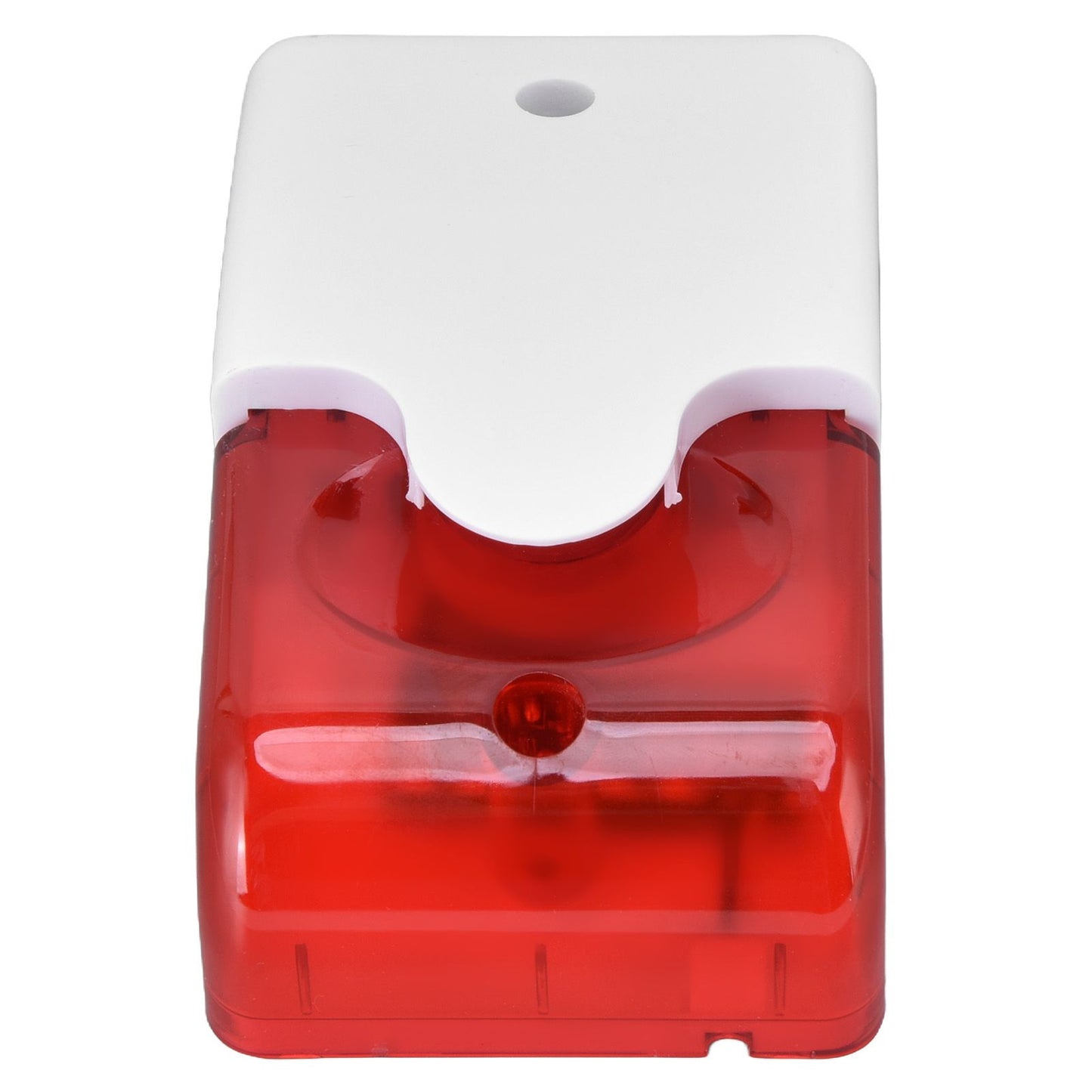 Mini Strobe Siren Wired Alarm Strobe Flashing Light Horn Flash Sound Siren for Home Security Alarm System V1294-YM0523-3111220072611