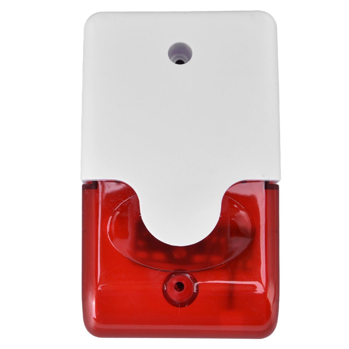 Mini Strobe Siren Wired Alarm Strobe Flashing Light Horn Flash Sound Siren for Home Security Alarm System V1294-YM0523-3111220072611