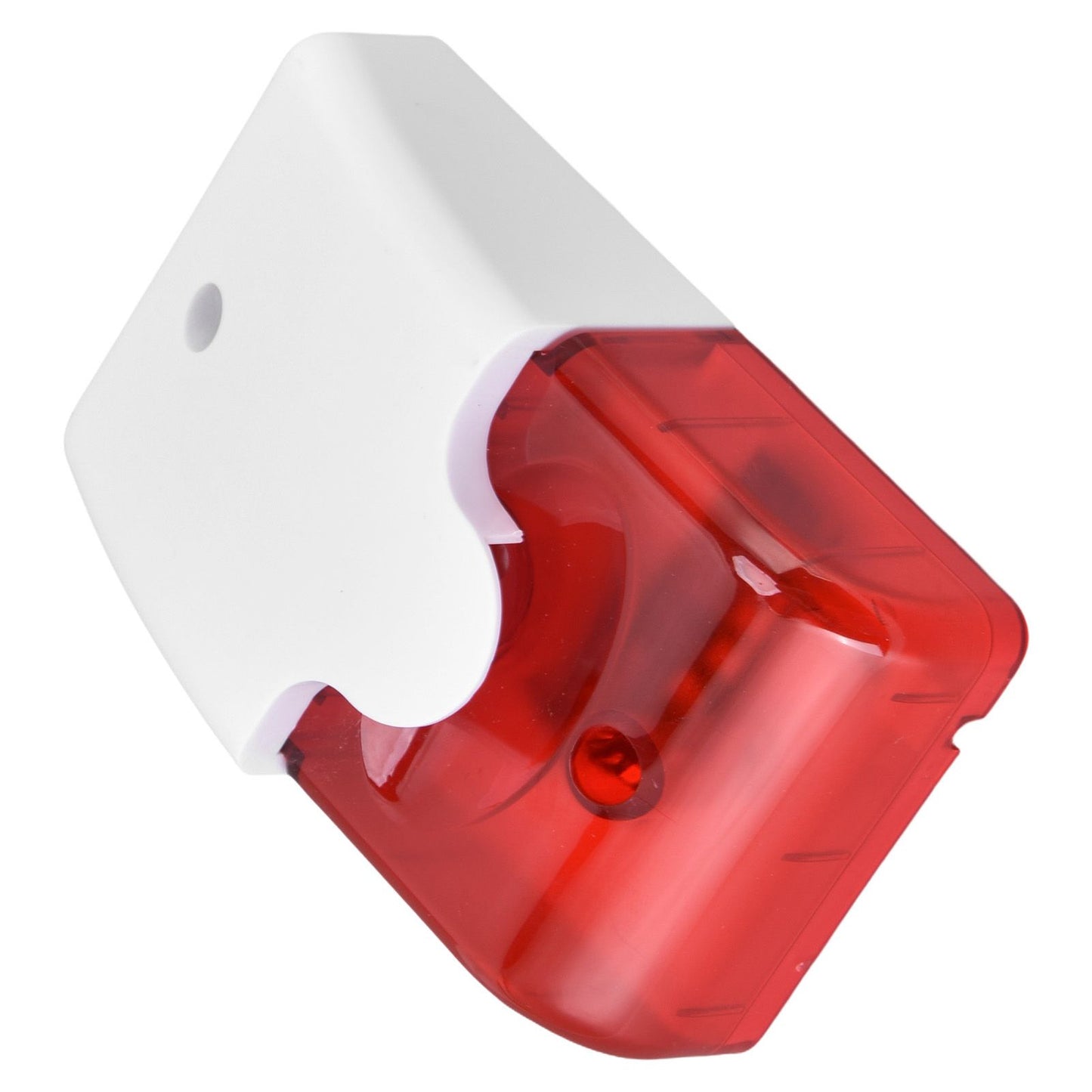 Mini Strobe Siren Wired Alarm Strobe Flashing Light Horn Flash Sound Siren for Home Security Alarm System V1294-YM0523-3111220072611