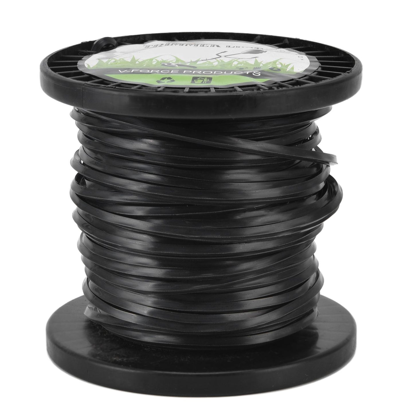 3.3mm String Trimmer Line High Cutting Efficiency Low Noise Quadrate Black Trimmer Line for Most Lawn Mowers V1294-YM0523-3111220074211