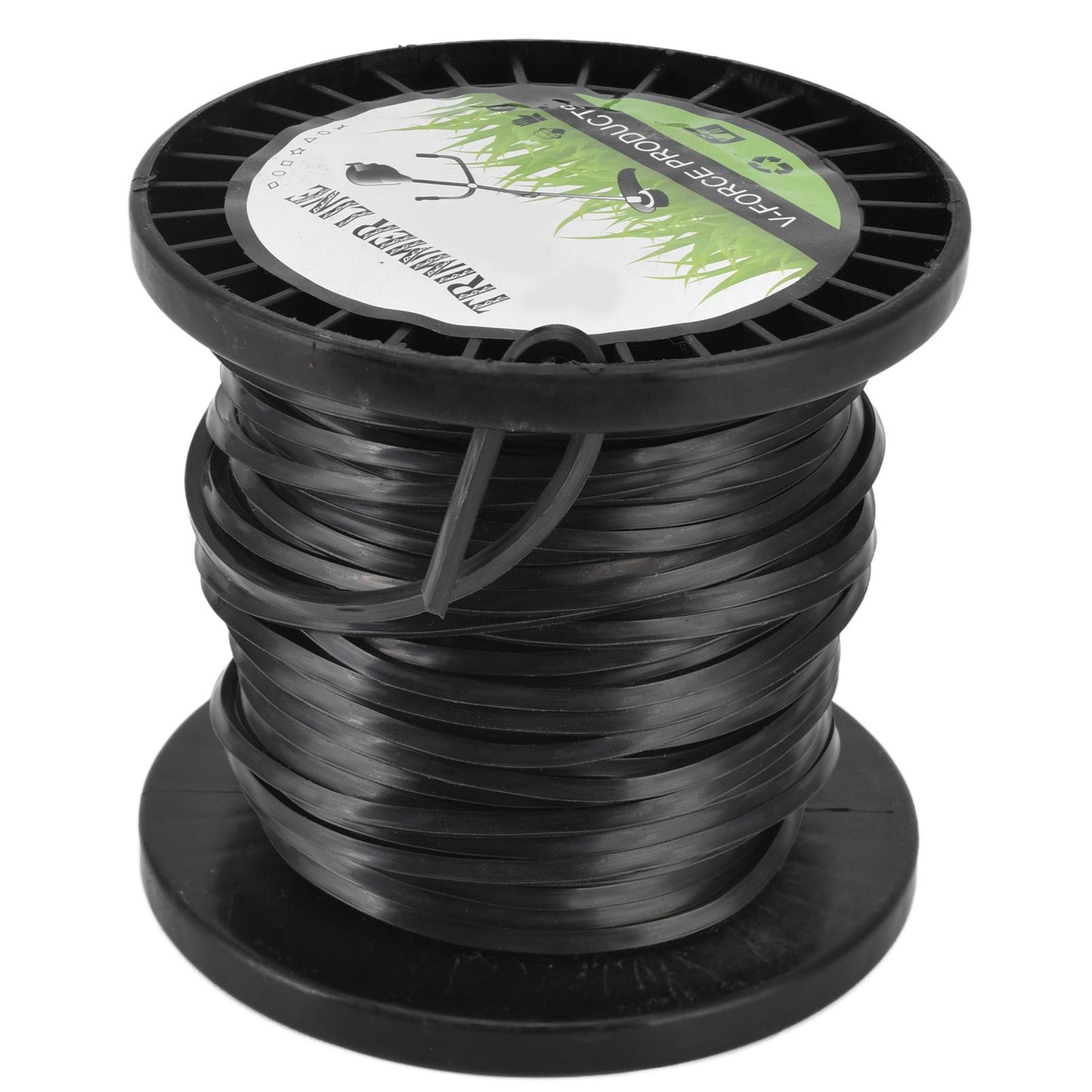 3.3mm String Trimmer Line High Cutting Efficiency Low Noise Quadrate Black Trimmer Line for Most Lawn Mowers V1294-YM0523-3111220074211