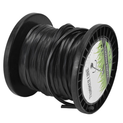 3.3mm String Trimmer Line High Cutting Efficiency Low Noise Quadrate Black Trimmer Line for Most Lawn Mowers V1294-YM0523-3111220074211