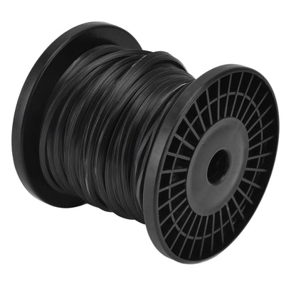 3.3mm String Trimmer Line High Cutting Efficiency Low Noise Quadrate Black Trimmer Line for Most Lawn Mowers V1294-YM0523-3111220074211