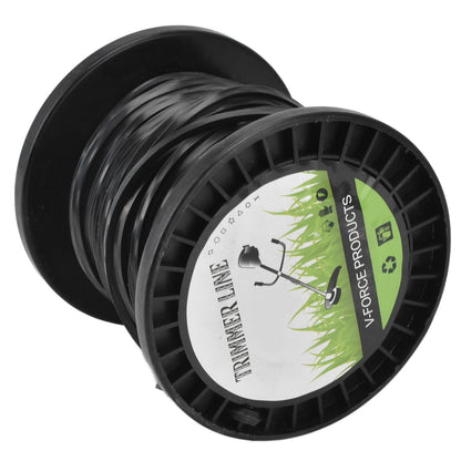 3.3mm String Trimmer Line High Cutting Efficiency Low Noise Quadrate Black Trimmer Line for Most Lawn Mowers V1294-YM0523-3111220074211