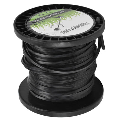 3.3mm String Trimmer Line High Cutting Efficiency Low Noise Quadrate Black Trimmer Line for Most Lawn Mowers V1294-YM0523-3111220074211