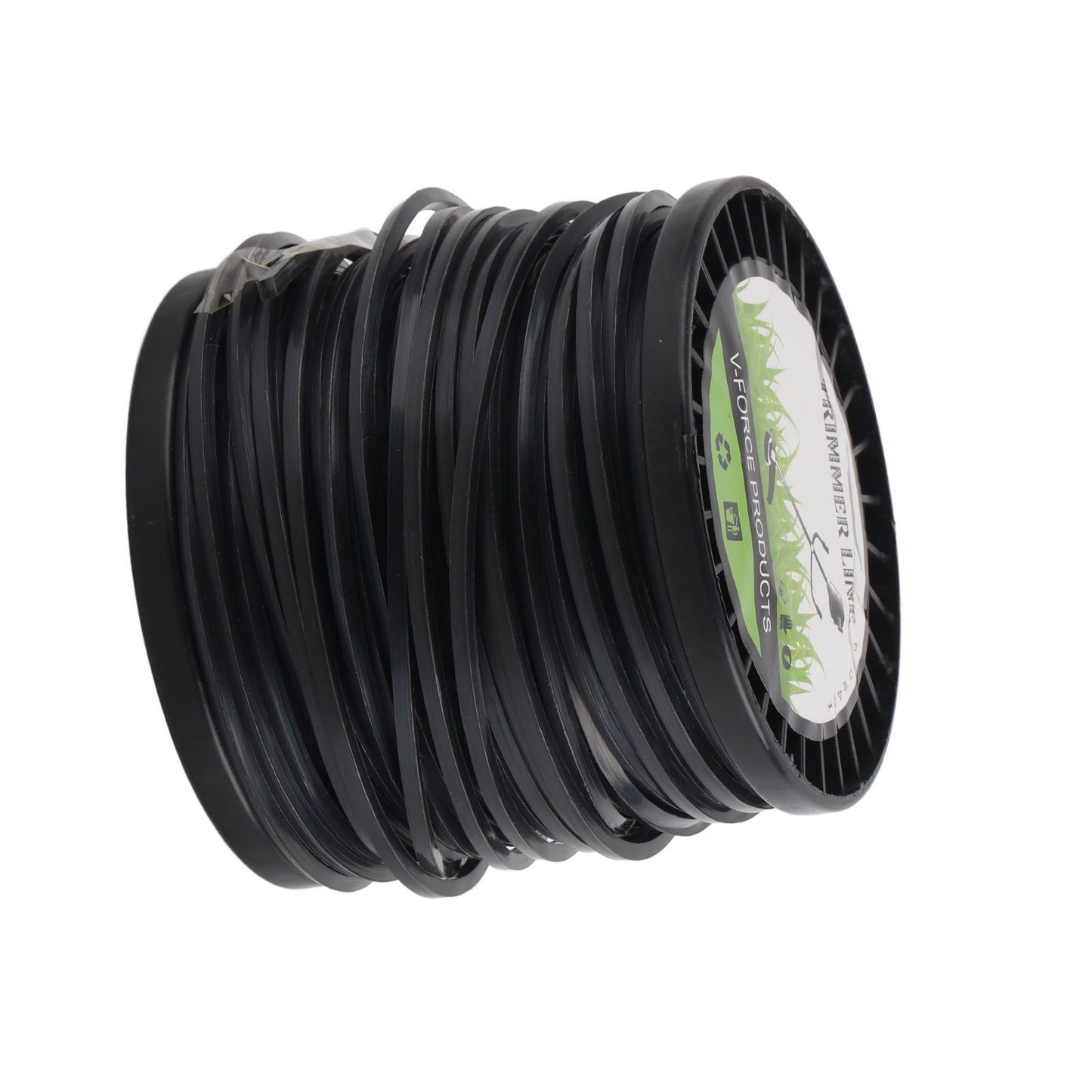 3.3mm String Trimmer Line High Cutting Efficiency Low Noise Quadrate Black Trimmer Line for Most Lawn Mowers V1294-YM0523-3111220074212