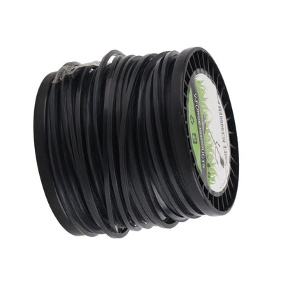3.3mm String Trimmer Line High Cutting Efficiency Low Noise Quadrate Black Trimmer Line for Most Lawn Mowers V1294-YM0523-3111220074212