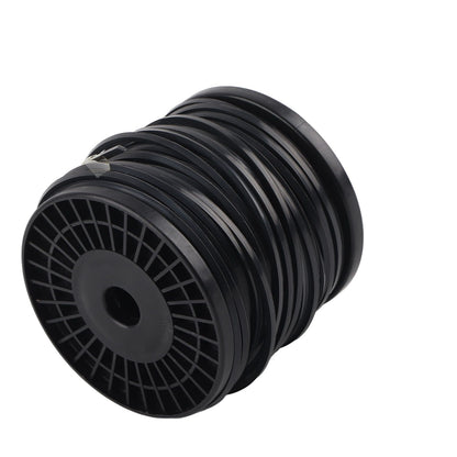 3.3mm String Trimmer Line High Cutting Efficiency Low Noise Quadrate Black Trimmer Line for Most Lawn Mowers V1294-YM0523-3111220074212