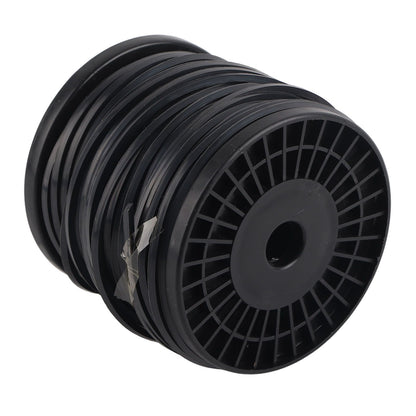 3.3mm String Trimmer Line High Cutting Efficiency Low Noise Quadrate Black Trimmer Line for Most Lawn Mowers V1294-YM0523-3111220074212