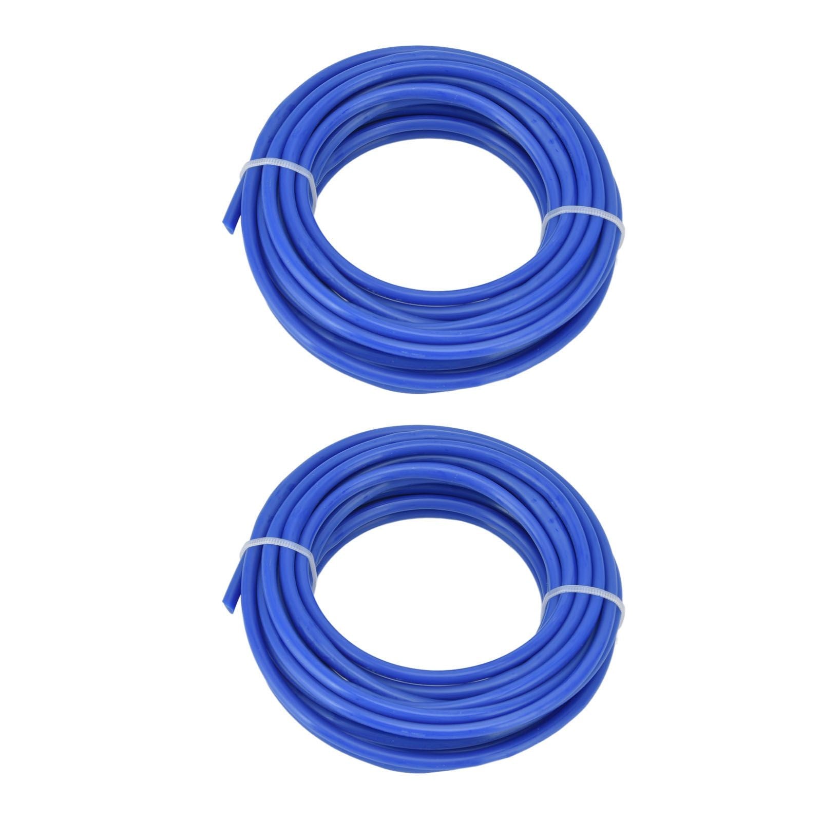2PCS 4mm String Trimmer Line Nylon Round Trimmer Line Blue Lawn Mower Accessories for Husqvarna 5m / 16.4ft V1294-YM0523-3111220075811