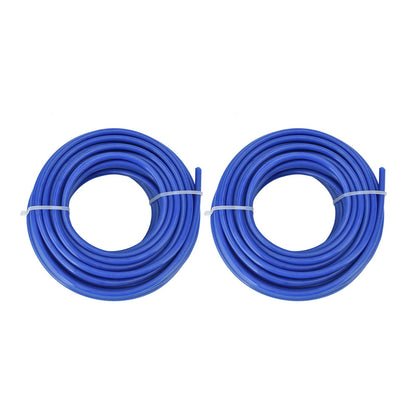 2PCS 4mm String Trimmer Line Nylon Round Trimmer Line Blue Lawn Mower Accessories for Husqvarna 10m / 32.8ft V1294-YM0523-3111220075812