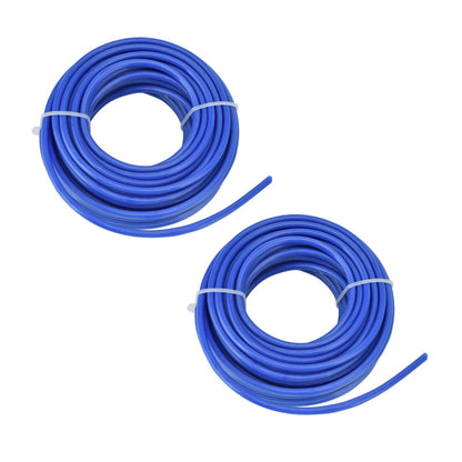 2PCS 4mm String Trimmer Line Nylon Round Trimmer Line Blue Lawn Mower Accessories for Husqvarna 10m / 32.8ft V1294-YM0523-3111220075812