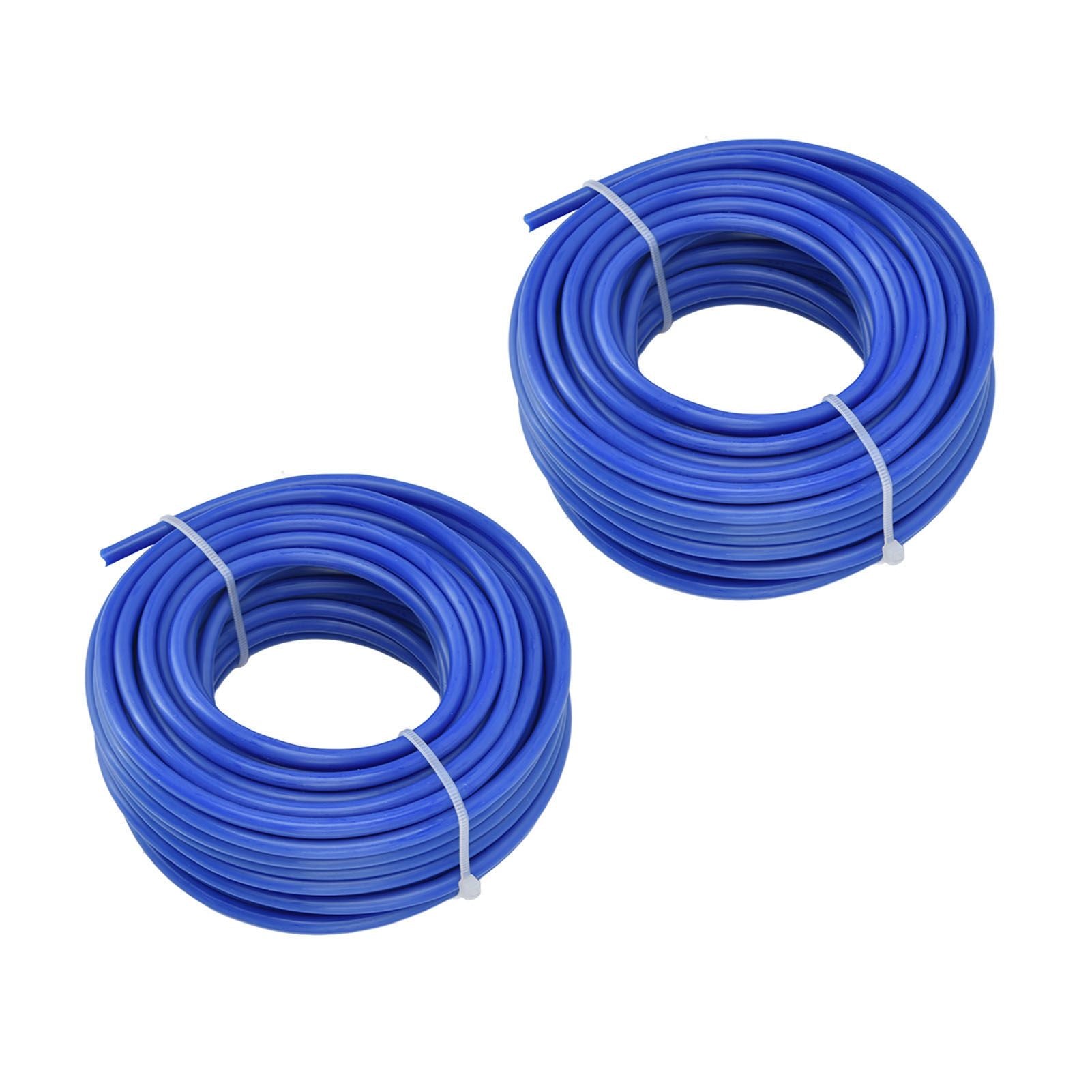 2PCS 4mm String Trimmer Line Nylon Round Trimmer Line Blue Lawn Mower Accessories for Husqvarna 10m / 32.8ft V1294-YM0523-3111220075812