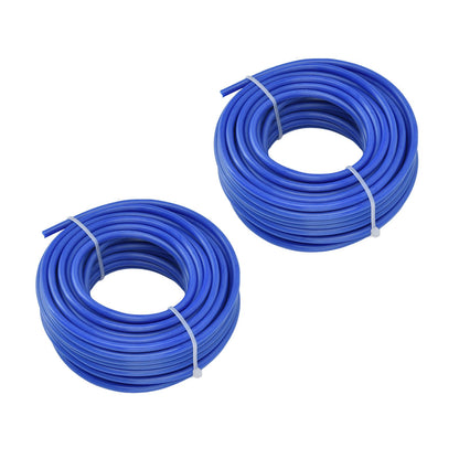 2PCS 4mm String Trimmer Line Nylon Round Trimmer Line Blue Lawn Mower Accessories for Husqvarna 10m / 32.8ft V1294-YM0523-3111220075812