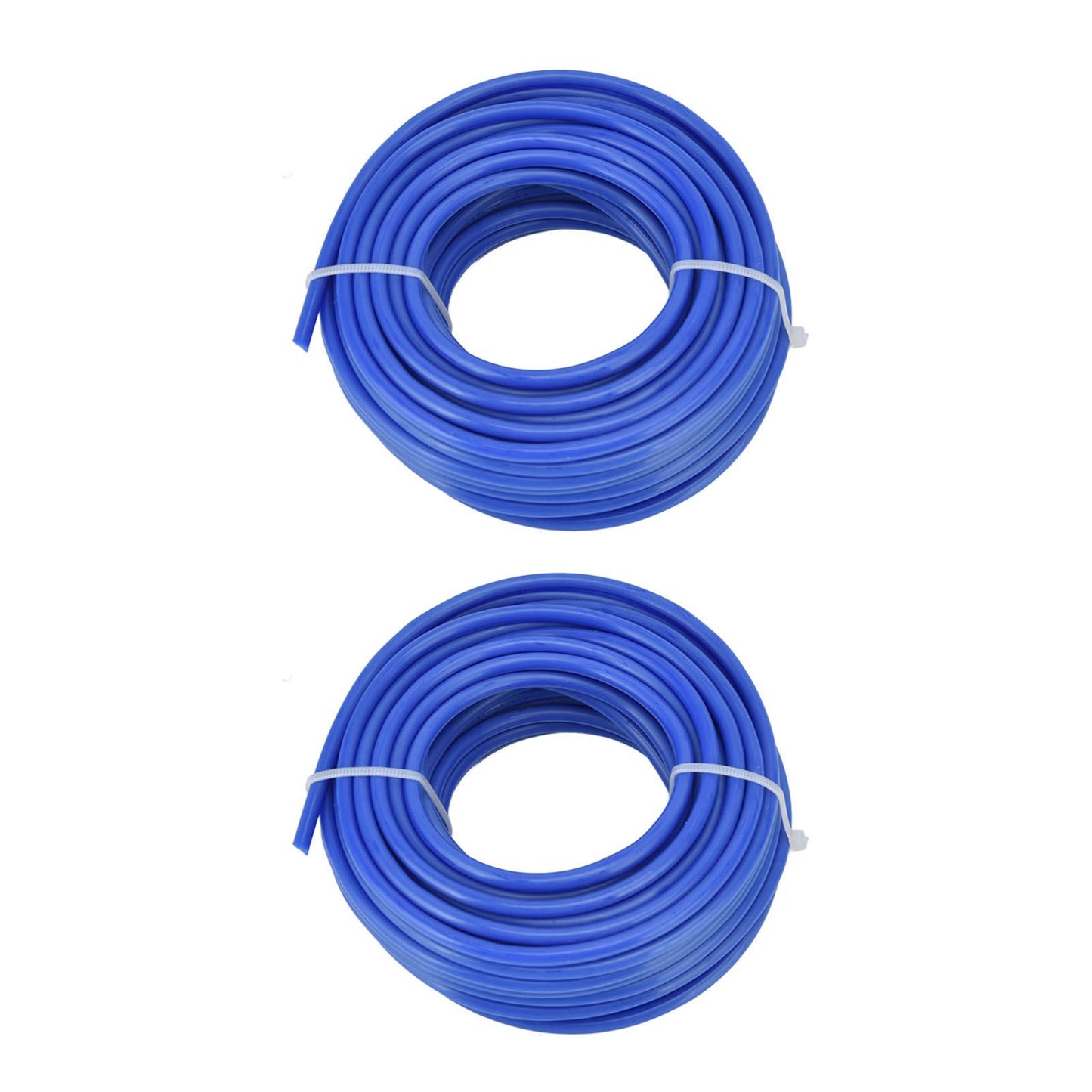 2PCS 4mm String Trimmer Line Nylon Round Trimmer Line Blue Lawn Mower Accessories for Husqvarna 10m / 32.8ft V1294-YM0523-3111220075812