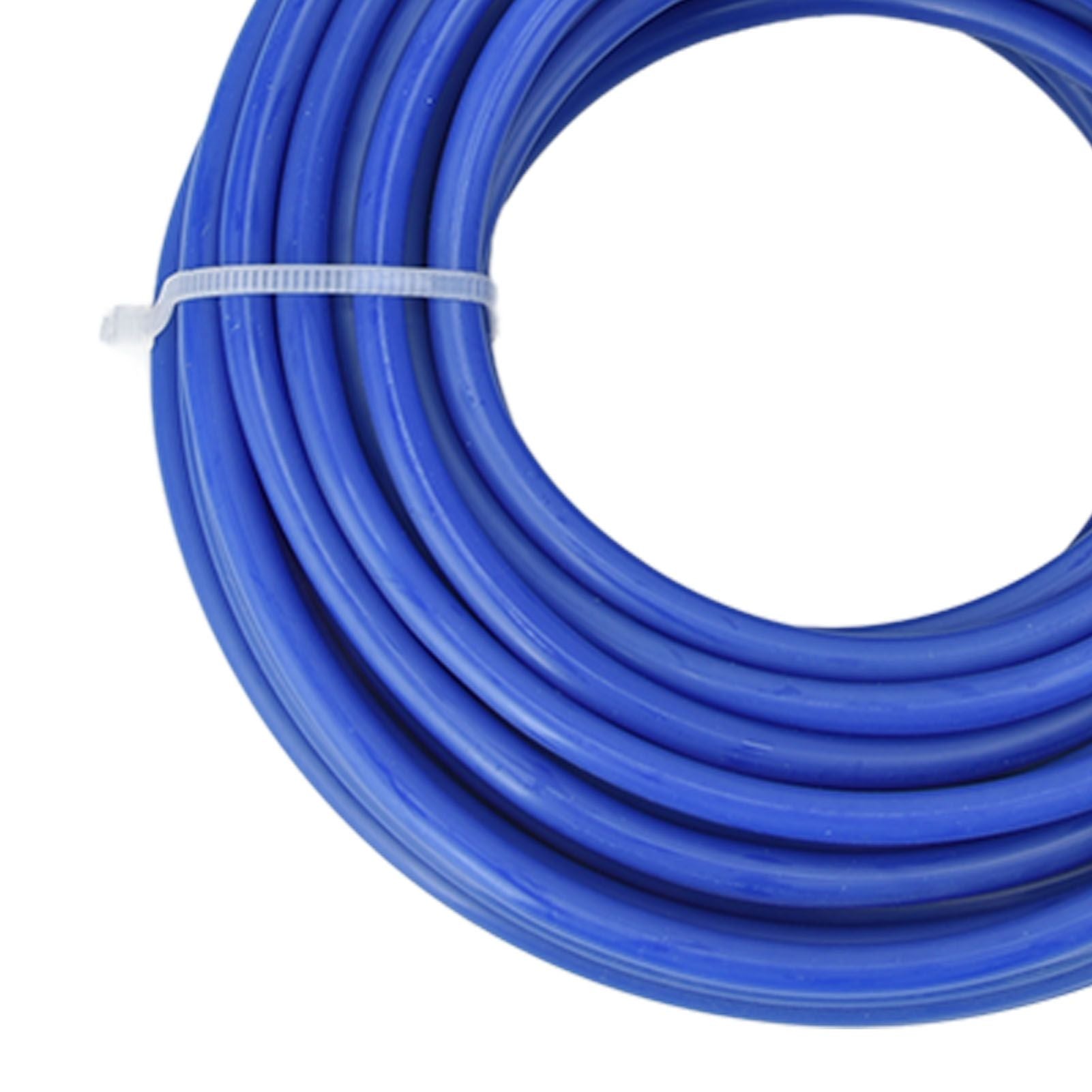 2PCS 4mm String Trimmer Line Nylon Round Trimmer Line Blue Lawn Mower Accessories for Husqvarna 10m / 32.8ft V1294-YM0523-3111220075812