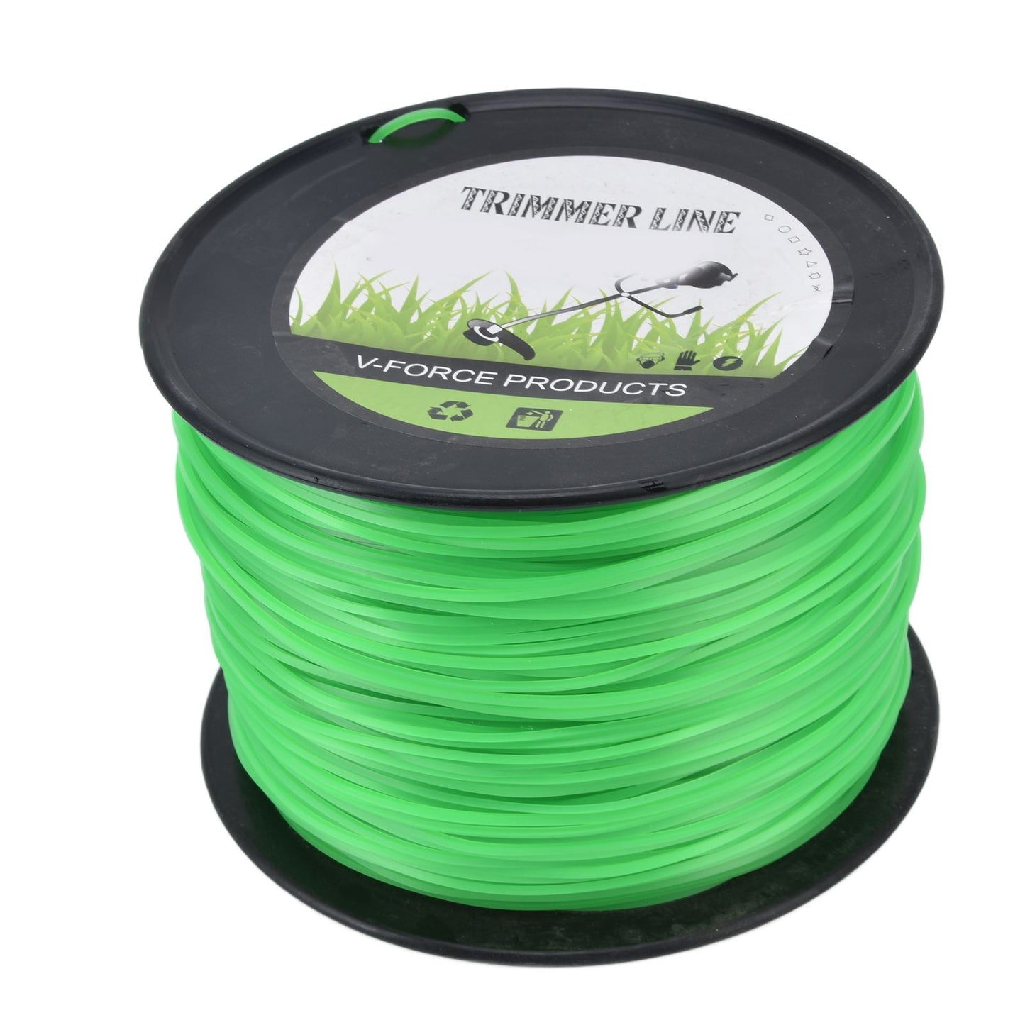 2.0mm 372 Meters Trimmer Line Lawn Mower String Cord Green String Trimmer Line for Husqvarna V1294-YM0523-3111220075911