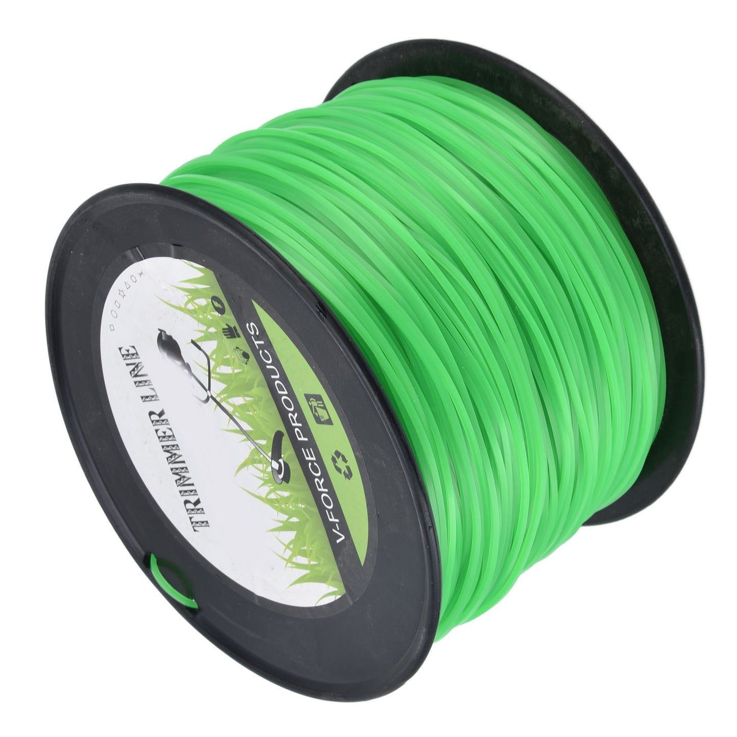 2.0mm 372 Meters Trimmer Line Lawn Mower String Cord Green String Trimmer Line for Husqvarna V1294-YM0523-3111220075911