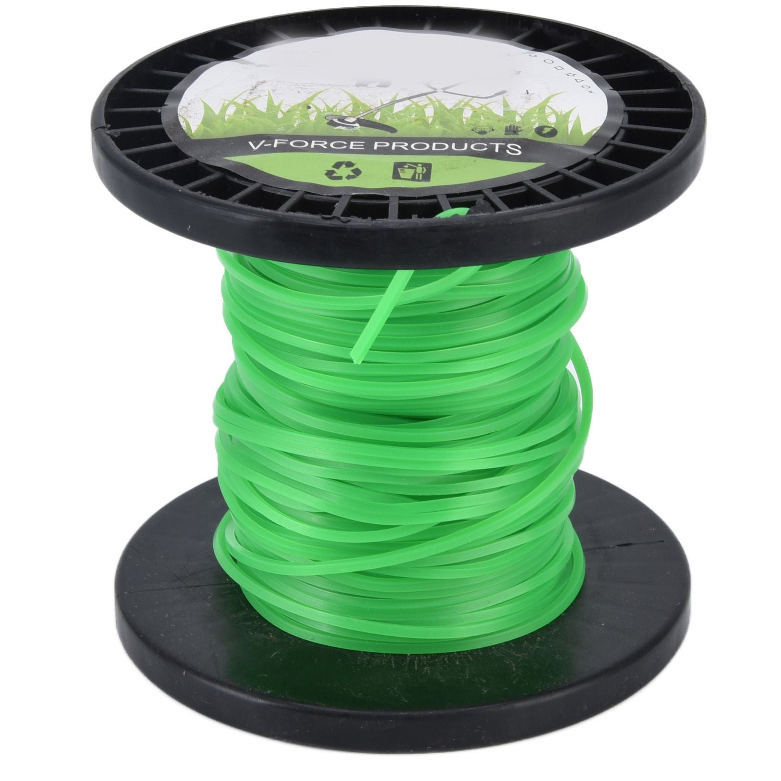 String Trimmer Line String Trimmer Line 2.0mm Trimmer Line for String Trimmer Weed Trimmer Green 30m / 98.4ft V1294-YM0523-3111220076011