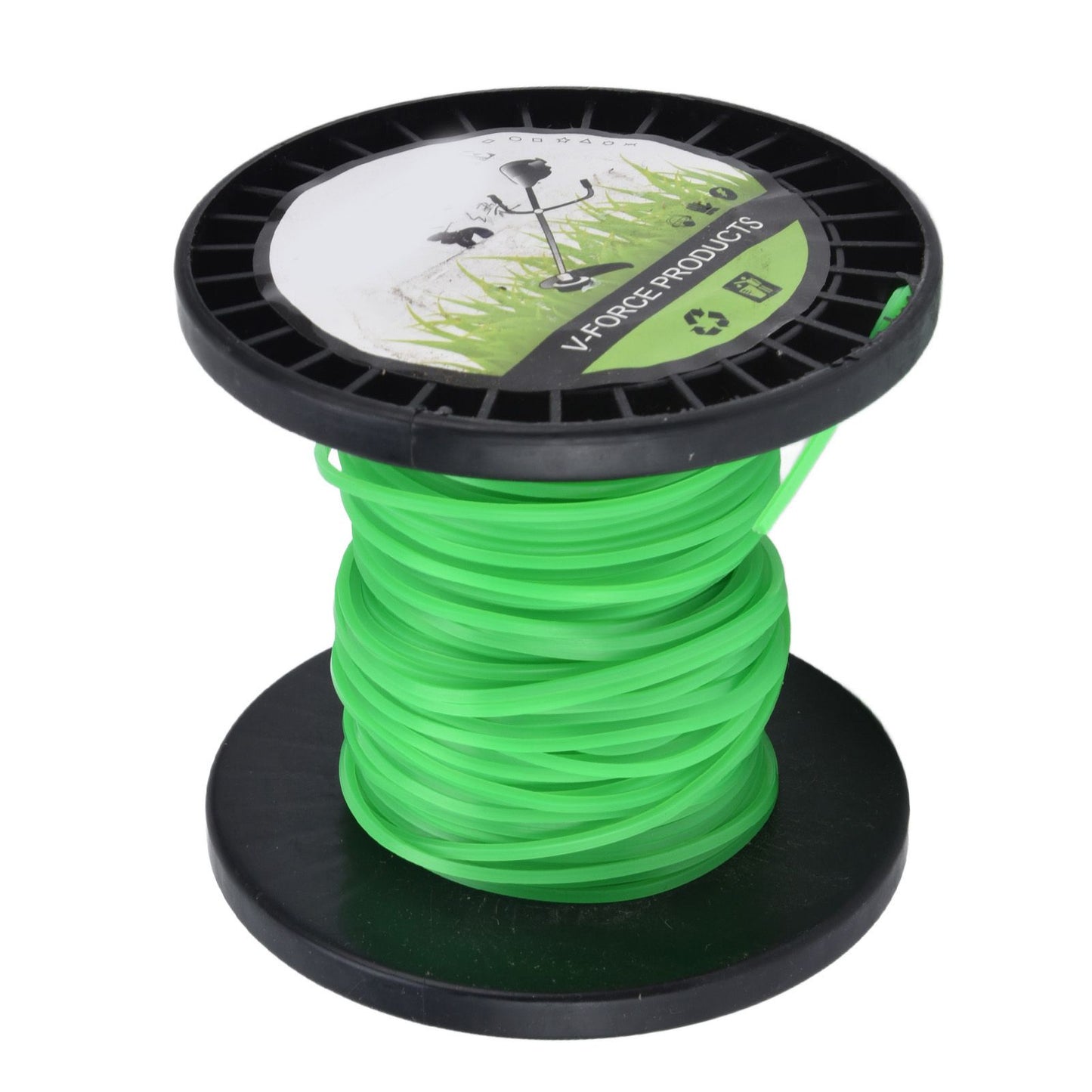 String Trimmer Line String Trimmer Line 2.0mm Trimmer Line for String Trimmer Weed Trimmer Green 30m / 98.4ft V1294-YM0523-3111220076011