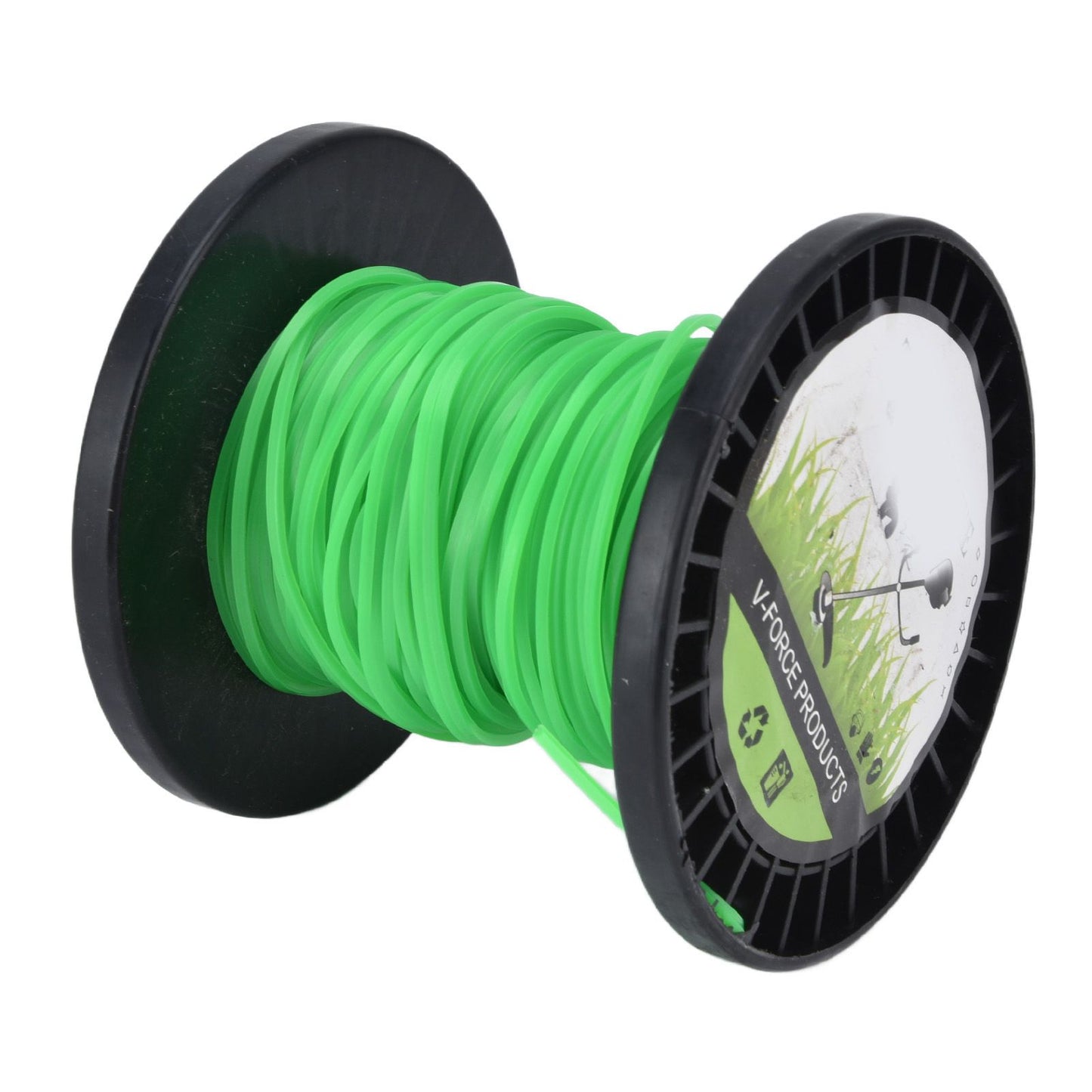 String Trimmer Line String Trimmer Line 2.0mm Trimmer Line for String Trimmer Weed Trimmer Green 30m / 98.4ft V1294-YM0523-3111220076011