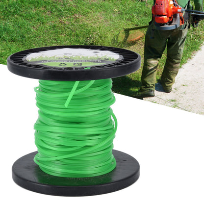 String Trimmer Line String Trimmer Line 2.0mm Trimmer Line for String Trimmer Weed Trimmer Green 30m / 98.4ft V1294-YM0523-3111220076011