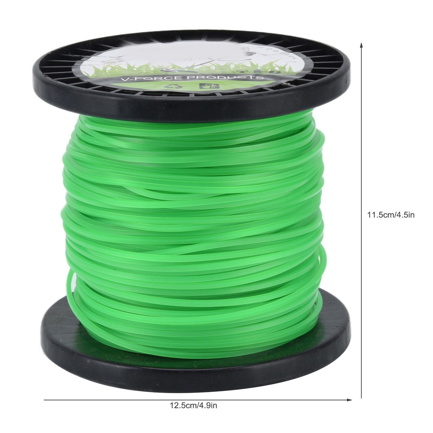 String Trimmer Line String Trimmer Line 2.0mm Trimmer Line for String Trimmer Weed Trimmer Green 100m / V1294-YM0523-3111220076013