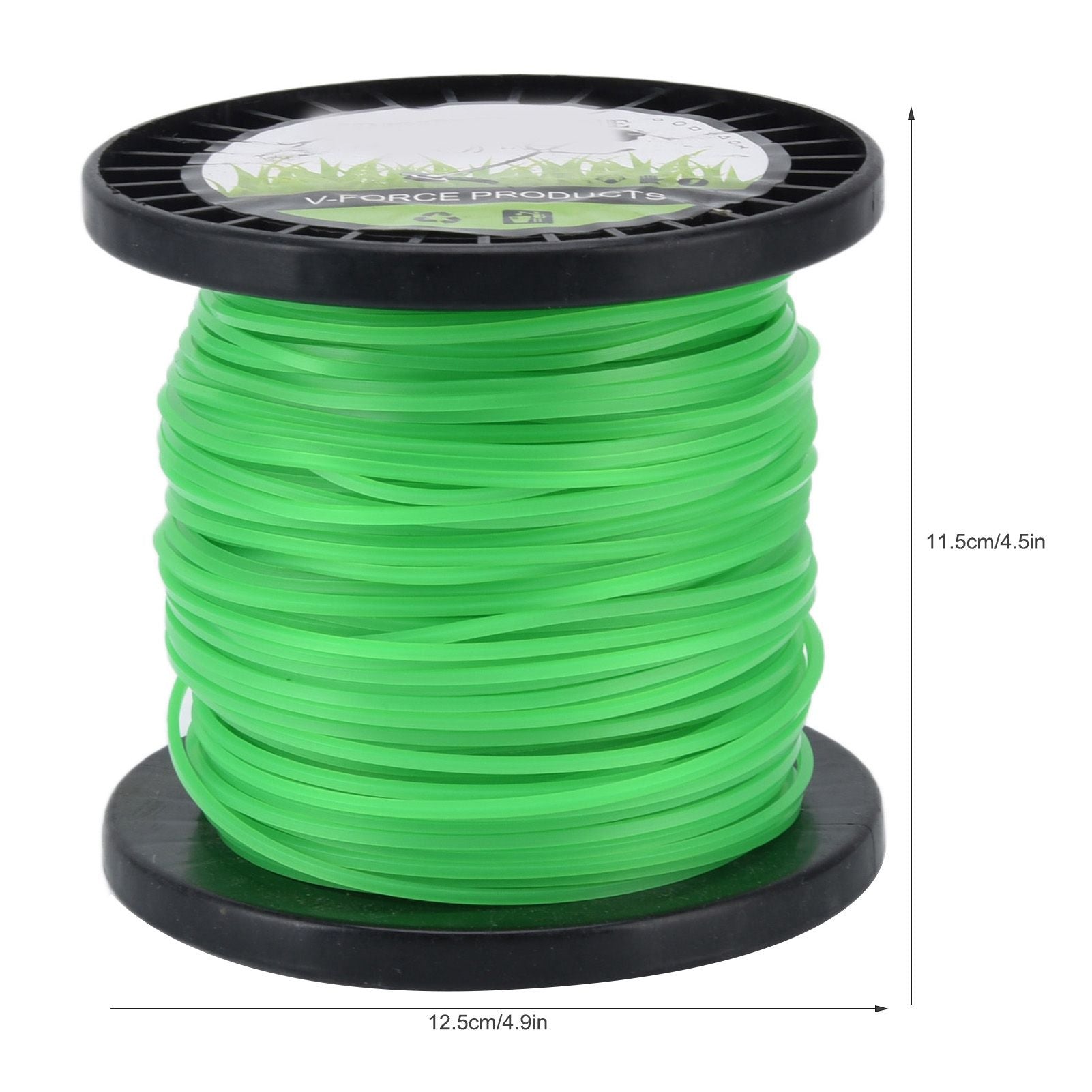 String Trimmer Line String Trimmer Line 2.0mm Trimmer Line for String Trimmer Weed Trimmer Green 100m / V1294-YM0523-3111220076013