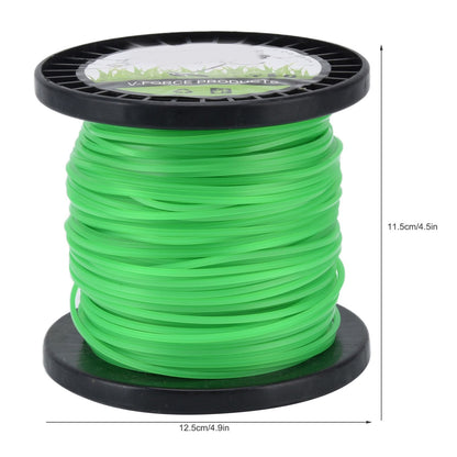 String Trimmer Line String Trimmer Line 2.0mm Trimmer Line for String Trimmer Weed Trimmer Green 100m / V1294-YM0523-3111220076013