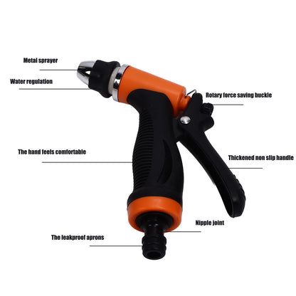 12V Pressure Washer 100W Portable Car Washer Pump Cleaning Kit for Home Garden G1/2 External Thread V1294-YM0523-3111220076411