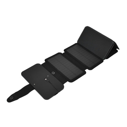 Solar Power Bank Foldable Dual Output Portable Universal Direct Charging Charger for 3 Proof Mobile Power V1294-YM0523-3111220077812