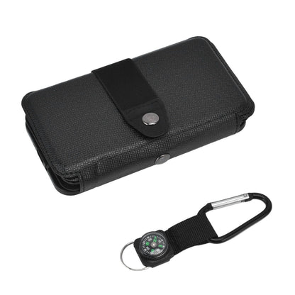 Solar Power Bank Foldable Dual Output Portable Universal Direct Charging Charger for 3 Proof Mobile Power V1294-YM0523-3111220077812