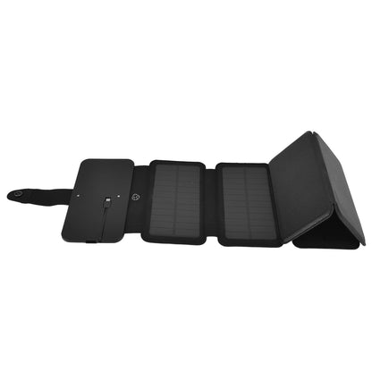 Solar Power Bank Foldable Dual Output Portable Universal Direct Charging Charger for 3 Proof Mobile Power V1294-YM0523-3111220077812