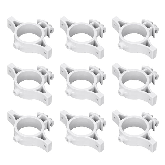 50pcs Electric Fence Insulators Pulse Electric Fence Terminal Rod Insulators with 3.2cm Hole for Farm Gray V1294-YM0523-3111220078311
