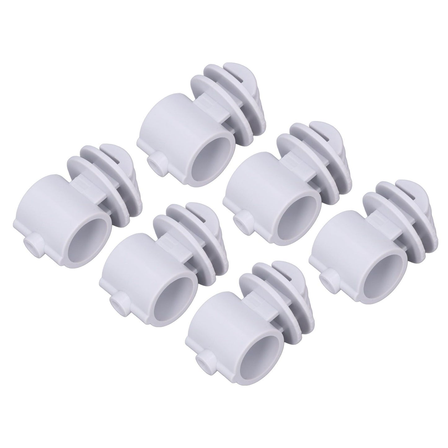 50 Pcs/set 2.1CM Insulator Screws Pulse Grid System Accessories for Electronic Fence Bearing Rod Gray V1294-YM0523-3111220078811
