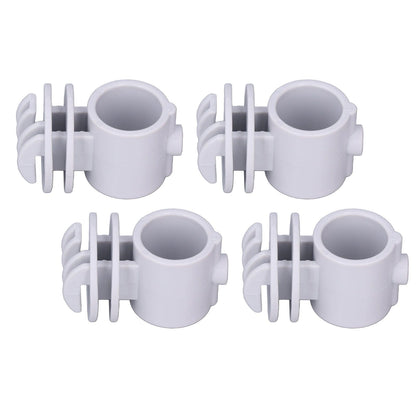 50 Pcs/set 2.1CM Insulator Screws Pulse Grid System Accessories for Electronic Fence Bearing Rod Gray V1294-YM0523-3111220078811
