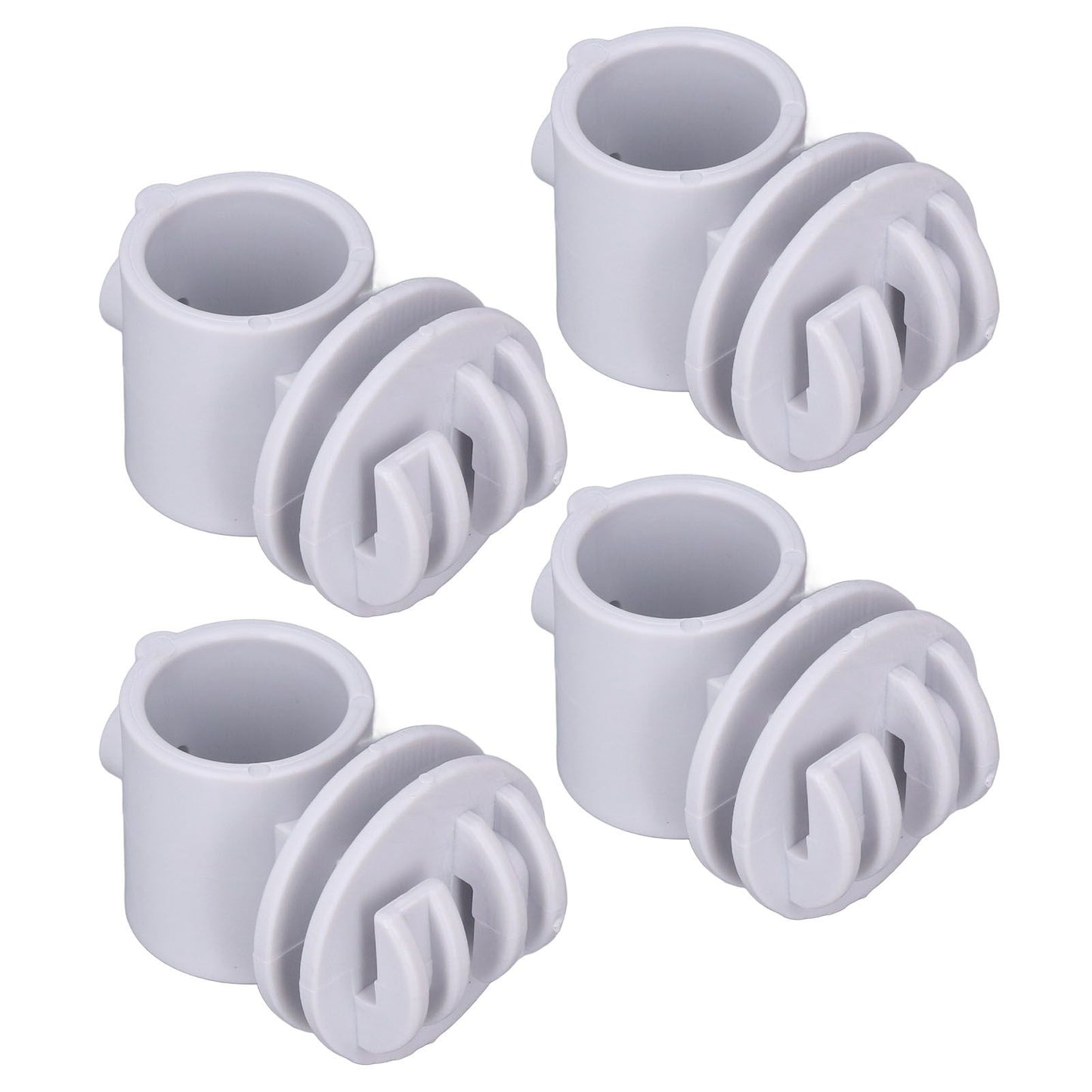 50 Pcs/set 2.1CM Insulator Screws Pulse Grid System Accessories for Electronic Fence Bearing Rod Gray V1294-YM0523-3111220078811
