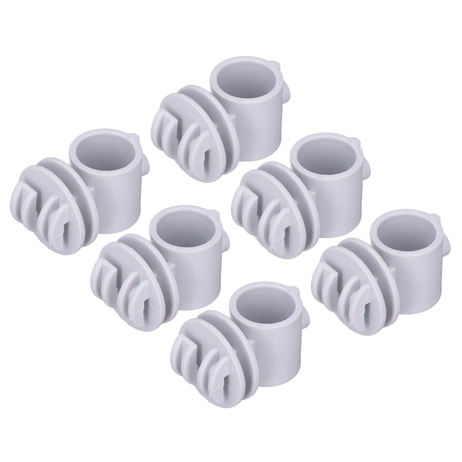 50 Pcs/set 2.1CM Insulator Screws Pulse Grid System Accessories for Electronic Fence Bearing Rod Gray V1294-YM0523-3111220078811