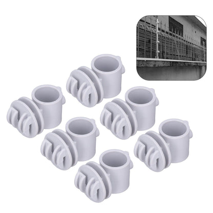 50 Pcs/set 2.1CM Insulator Screws Pulse Grid System Accessories for Electronic Fence Bearing Rod Gray V1294-YM0523-3111220078811