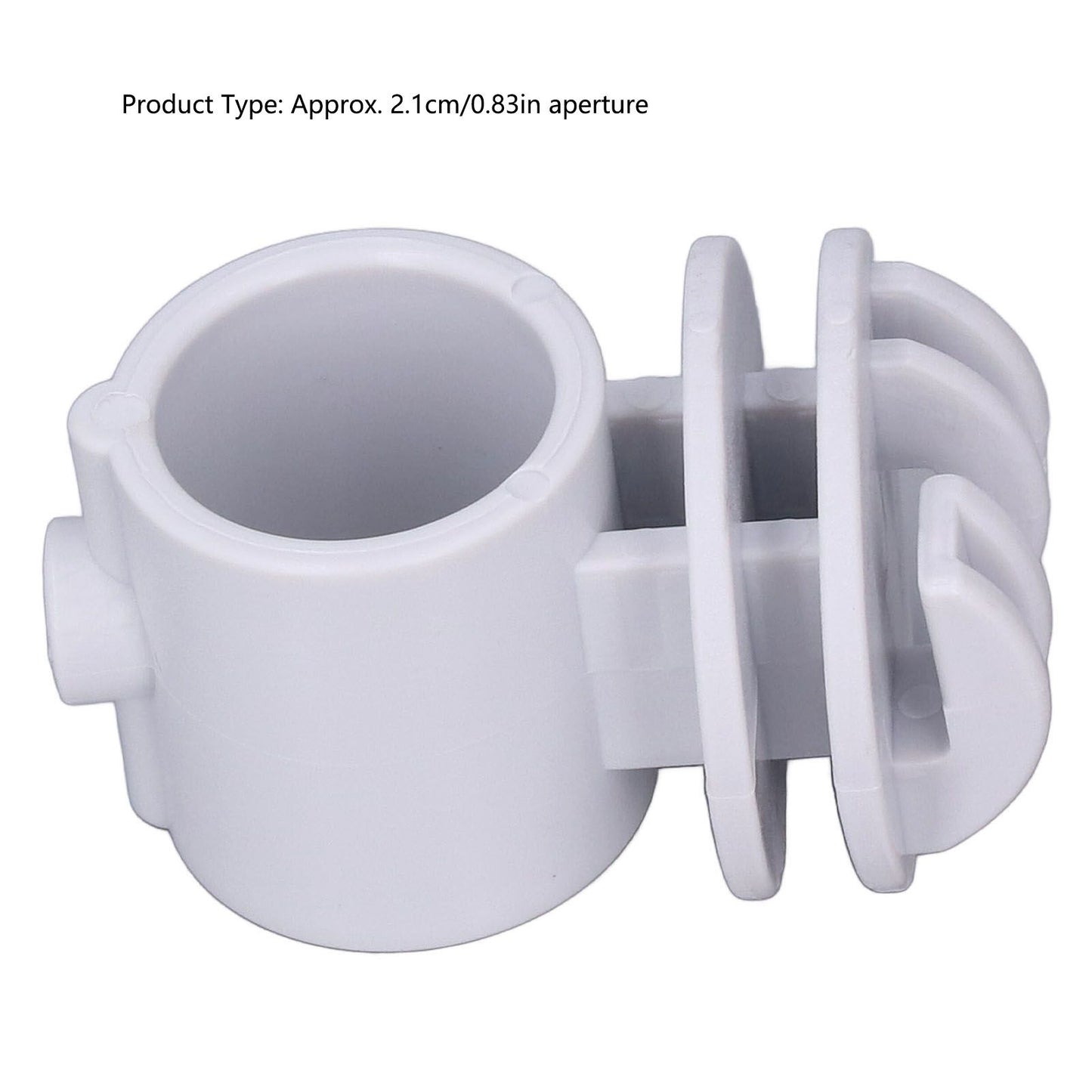 50 Pcs/set 2.1CM Insulator Screws Pulse Grid System Accessories for Electronic Fence Bearing Rod Gray V1294-YM0523-3111220078811
