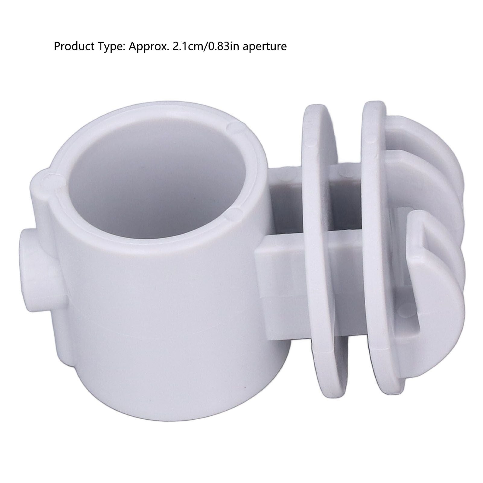 50 Pcs/set 2.1CM Insulator Screws Pulse Grid System Accessories for Electronic Fence Bearing Rod Gray V1294-YM0523-3111220078811