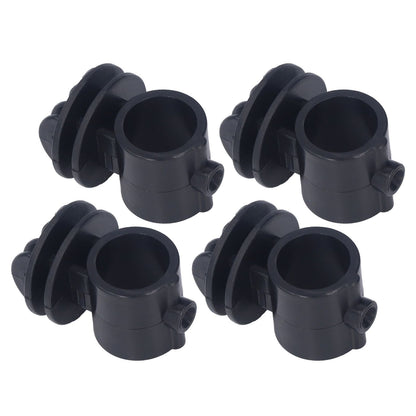 50 Pcs/set 2.1CM Insulator Screws Pulse Grid System Accessories for Electronic Fence Bearing Rod Black V1294-YM0523-3111220078812