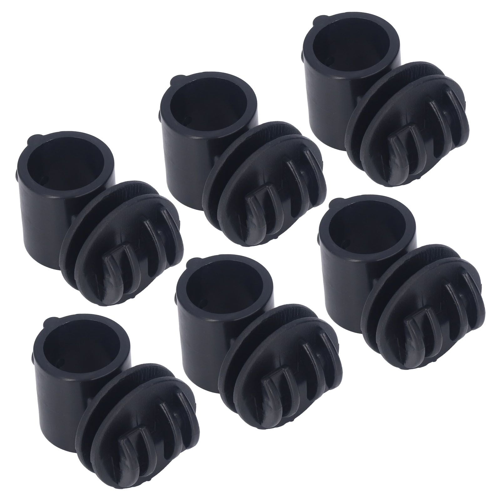 50 Pcs/set 2.1CM Insulator Screws Pulse Grid System Accessories for Electronic Fence Bearing Rod Black V1294-YM0523-3111220078812
